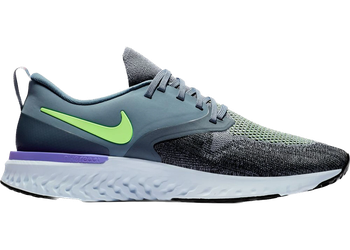 Nike Odyssey React 2 Flyknit Hydrogen Blue Lime Blast for sale