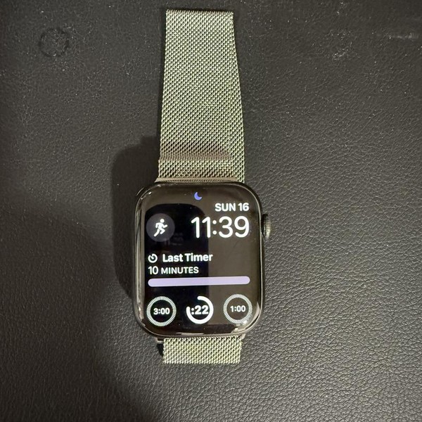 Apple Watch Series 7 45mm - Unlocked, Graphite, A2477 - Cellular, Stainless