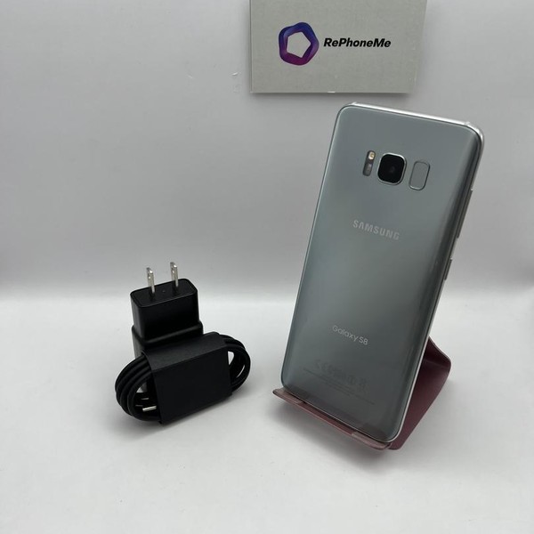 Samsung Galaxy S8 - Unlocked, 64 GB, Silver, 4 GB, SM-G950U1
