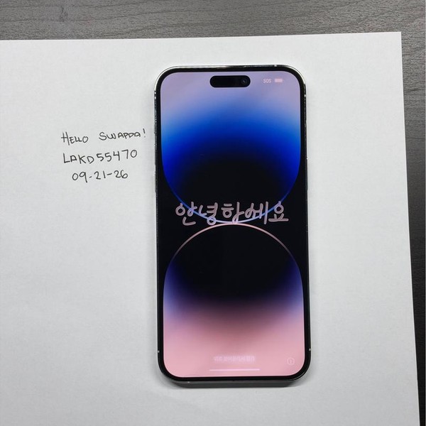 Apple iPhone 14 Pro Max - Unlocked, 256 GB, Silver, A2651