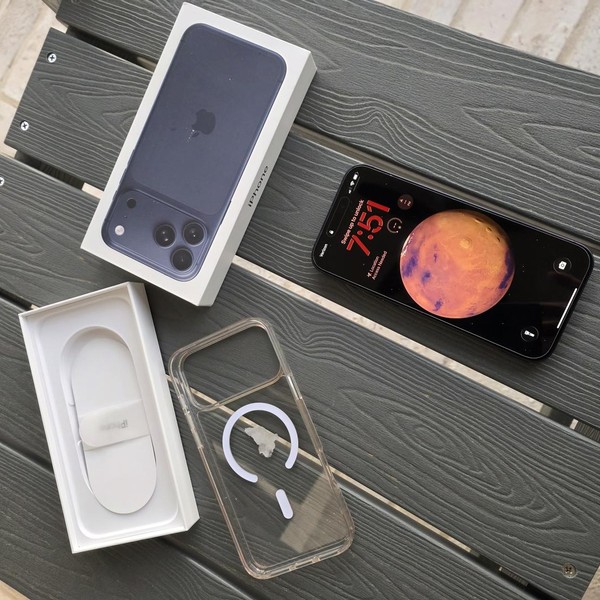 Apple iPhone 17 Pro Max - Unlocked, 256 GB, Deep Blue, A3257