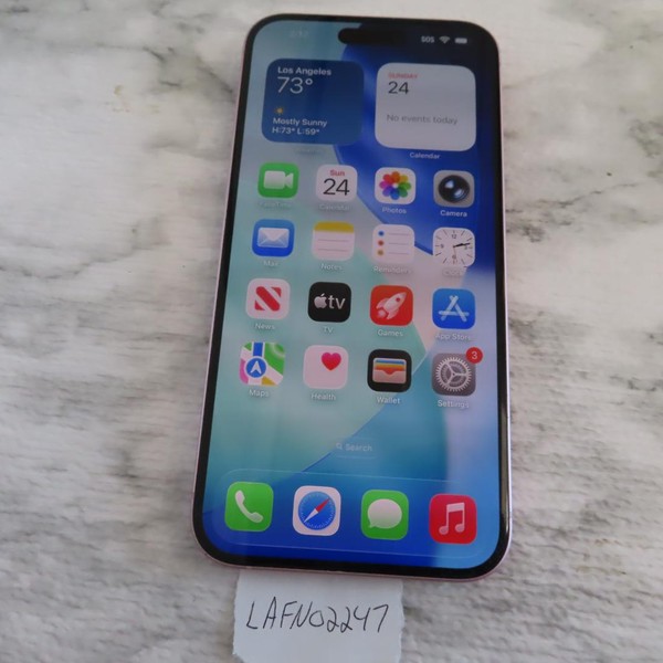 Apple iPhone 15 Plus - AT&T, 128 GB, Pink, A2847