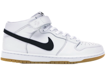 Nike SB Dunk Mid Orange Label White for sale