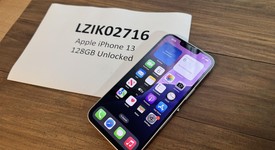 Good
													Apple iPhone 13 - Unlocked, Starlight, 128 GB, A2482, photo 1 of 4
