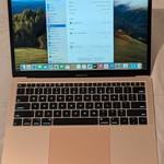 Good MacBook Air 2019 - 13 inch - 128 GB, Gold, 8 GB, Intel Core i5
