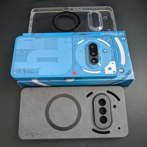 Nothing Phone 3a - Unlocked, 256 GB, Blue, 12 GB