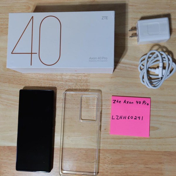 ZTE Axon 40 Pro - Unlocked, 256 GB, Black, 12 GB