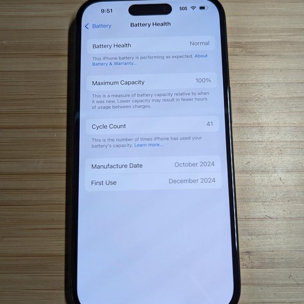 Apple iPhone 16 - Unlocked, 128 GB, Black, A3081