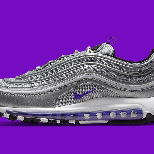 Nike Air Max 97 Metallic Silver Persian Violet (GS) - 5.5
