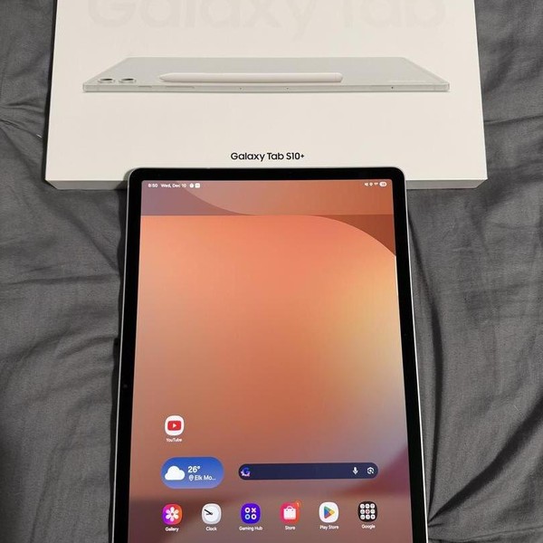 Samsung Galaxy Tab S10 Plus - Wi-Fi, Platinum Silver, 512 GB, 12 GB, SM-X820