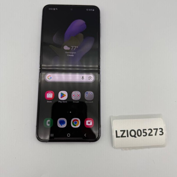 Samsung Galaxy Z Flip4 5G - Unlocked, 128 GB, Purple, 8 GB, SM-F721U1