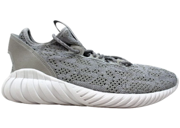 adidas Tubular Doom Sock J Grey White (Women's) for sale