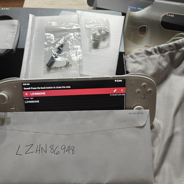 Ayn Odin2 Portal - 512 GB, White, 12 GB, Pro