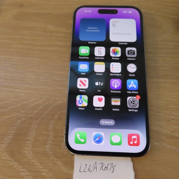 Apple iPhone 14 Pro - Unlocked, 128 GB, Purple, A2650