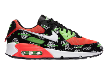 Nike Air Max 90 SE Worldwide Katakana Black (Women's) for sale