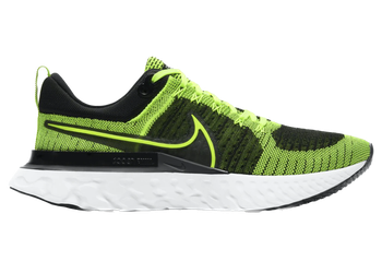 Nike React Infinity Run Flyknit 2 Volt Black for sale