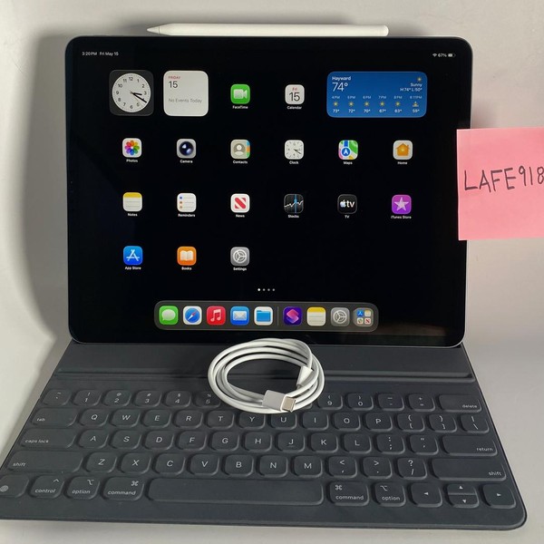 Apple iPad Pro 12.9 inch 3rd Gen 2018 - Wi-Fi, 512 GB, Gray, A1876