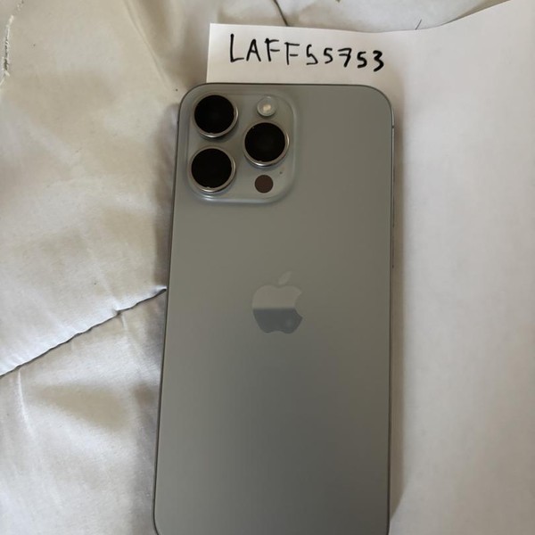 Apple iPhone 15 Pro Max - Unlocked, 256 GB, Natural, A2849