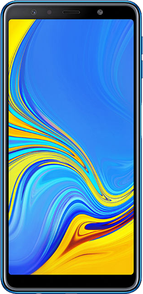 Samsung Galaxy A7 2018 - Unlocked, 128 GB, Blue, 6 GB, SM-A750*