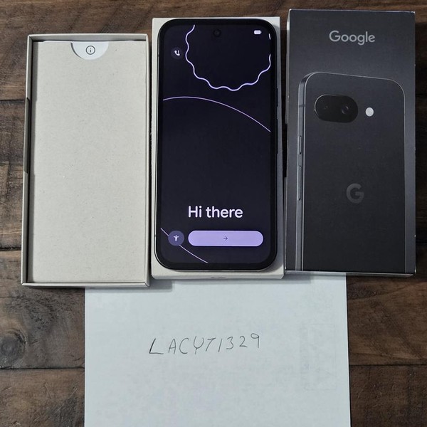 Google Pixel 9a - Verizon, 128 GB, Obsidian, 8 GB