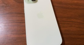 Good
													Apple iPhone 15 - Unlocked, Green, 128 GB, A2846, photo 4 of 5