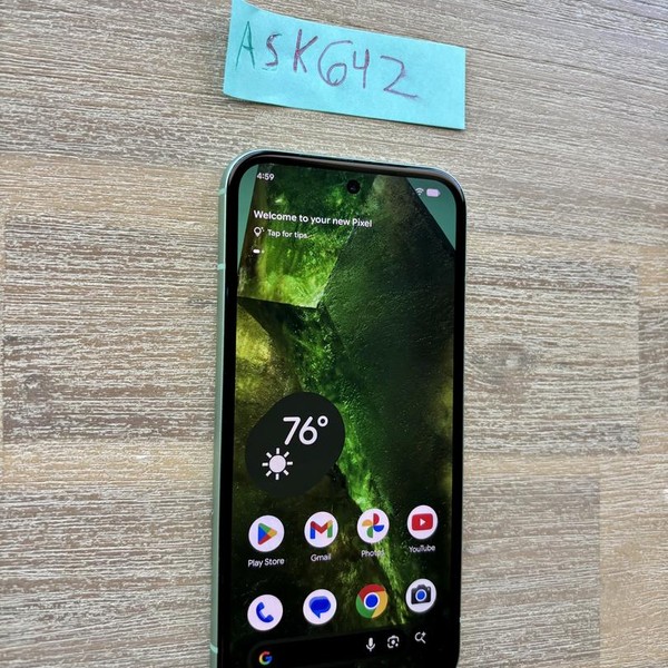 Google Pixel 8a - Verizon, 128 GB, Aloe, 8 GB, G8HHN, mmWave 5G