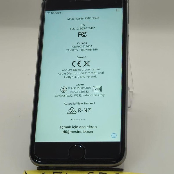 Apple iPhone 6S - Unlocked, 32 GB, Grey, A1688