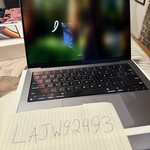 Good MacBook Pro 2021 - 14 inch - 512 GB, Gray, 16 GB, Apple M1 Pro 8-core