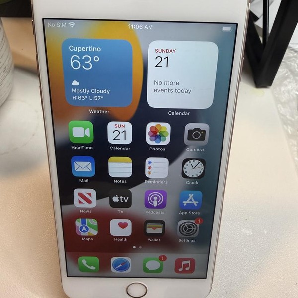 Apple iPhone 6S Plus - Unlocked, 16 GB, Rose Gold, A1687