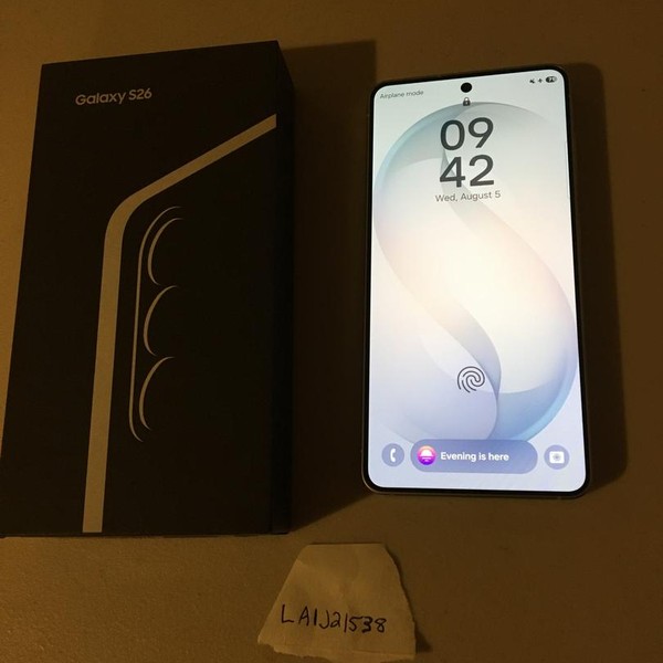 Samsung Galaxy S26 - Unlocked, 256 GB, White, 12 GB, SM-S942U1