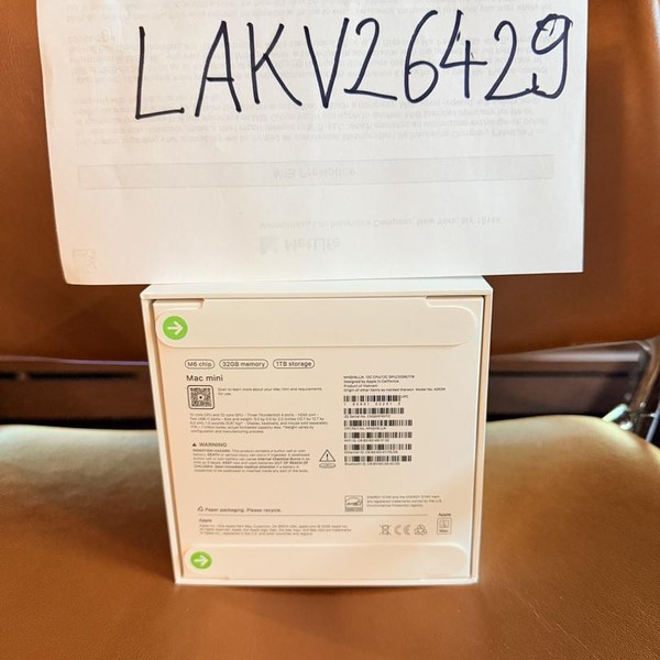Mac mini 2026 - 1 TB, Silver, 32 GB, Apple M6 12-core (12-core GPU)
