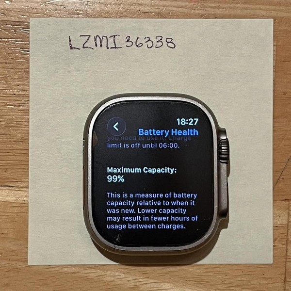 Apple Watch Ultra 2 49mm - Unlocked, Natural, A2986
