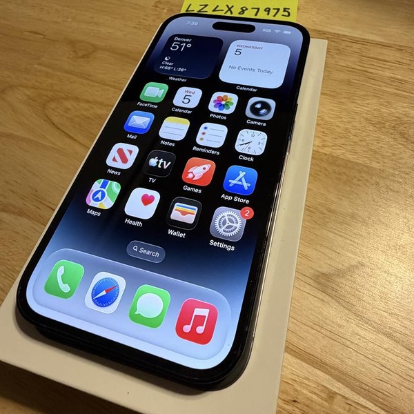 Apple iPhone 14 Pro - Unlocked, 256 GB, Black, A2650