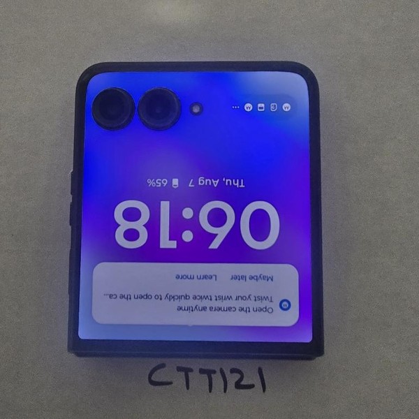 Motorola Razr Plus (2024) - Unlocked, Navy Blue, 256 GB, 12 GB