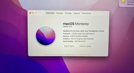 Good
													MacBook Pro 2016 (With Touch Bar) - 13" - Gray, 256 GB, 8 GB, photo 2 of 10