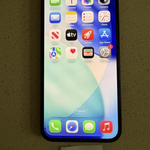 Apple iPhone 16e - Cricket, 128 GB, Black, A3212