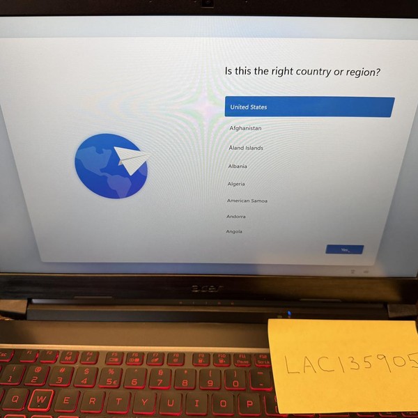 Acer Nitro Gaming Laptop