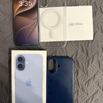 Good Apple iPhone 17 - Unlocked, 256 GB, Mist Blue, A3258