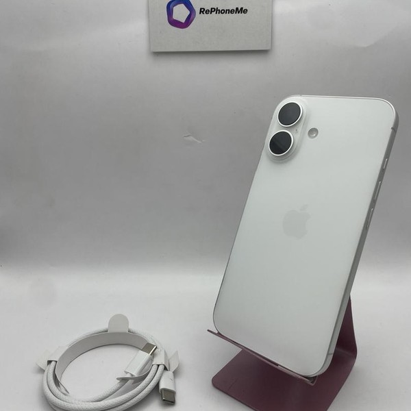 Apple iPhone 16 - Unlocked, 512 GB, White, A3081