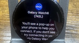 Fair
													Samsung Galaxy Watch6 - Unlocked, Graphite, 44mm, photo 1 of 6