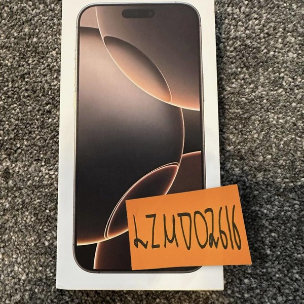 Apple iPhone 16 Pro Max - Unlocked Non-US, 256 GB, Desert, A3296