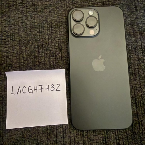 Apple iPhone 16 Pro Max - Unlocked, 256 GB, Black, A3084