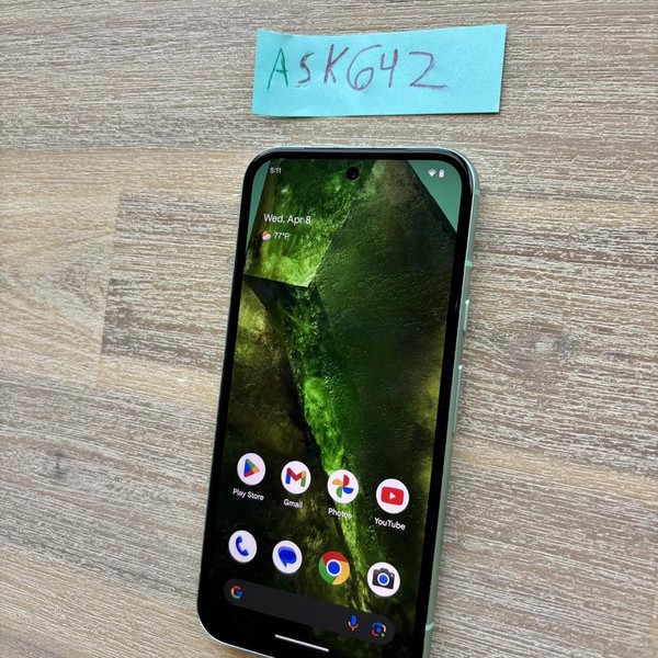Google Pixel 8a - Verizon, 128 GB, Aloe, 8 GB, G8HHN, mmWave 5G