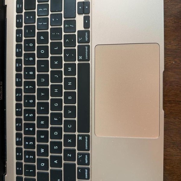 MacBook Air 2020 - 13 inch - Apple M1, Gold, 256 GB, 8 GB