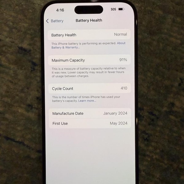 Apple iPhone 15 Pro - Unlocked, 512 GB, Blue, A2848