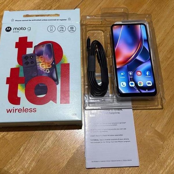 Moto G 5G (2025) - Unlocked, 64 GB, Blue