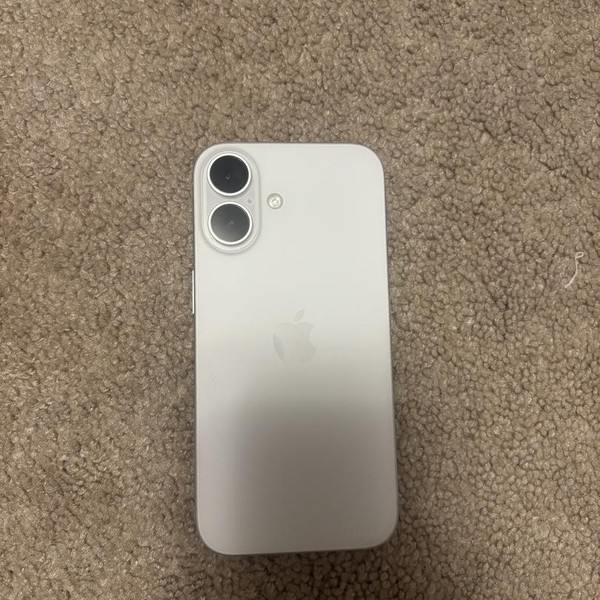 Apple iPhone 16 - Unlocked, 256 GB, White, A3081
