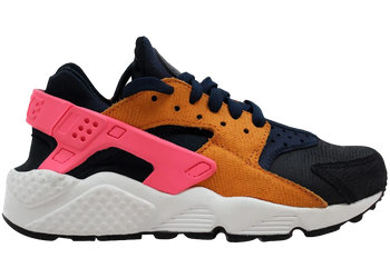 Nike Air Huarache Run Premium Obsidian/Black-Sunset-Digital Pink (Women's) for sale