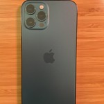 Good Apple iPhone 12 Pro Max - Unlocked, Pacific Blue, 256 GB, A2342