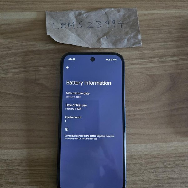 Google Pixel 9 - Unlocked, 128 GB, Obsidian, 12 GB, G2YBB